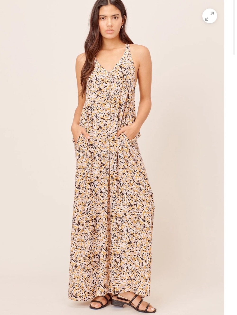Lovestitch Sanni Animan Print Maxi Dress